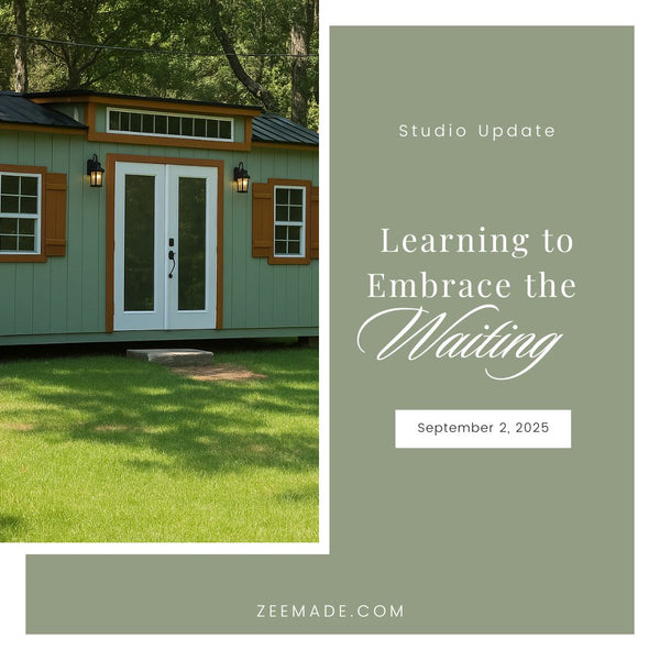 Learning to Embrace the Waiting (Studio Update)