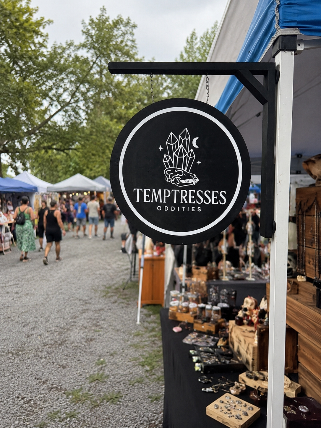 Custom Magnetic Market Tent Sign for Vendor Booths