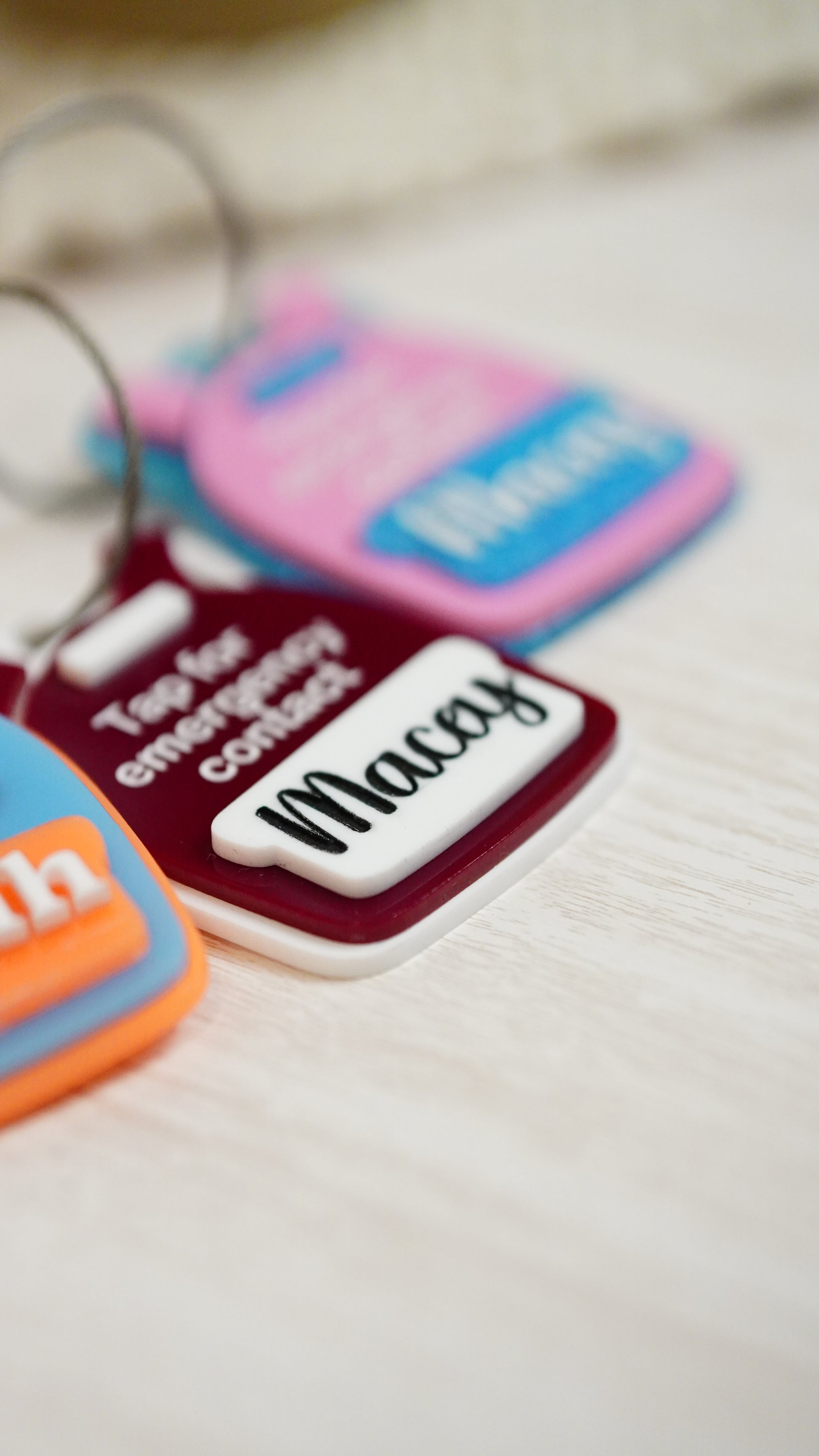 NCF Backpack Tag