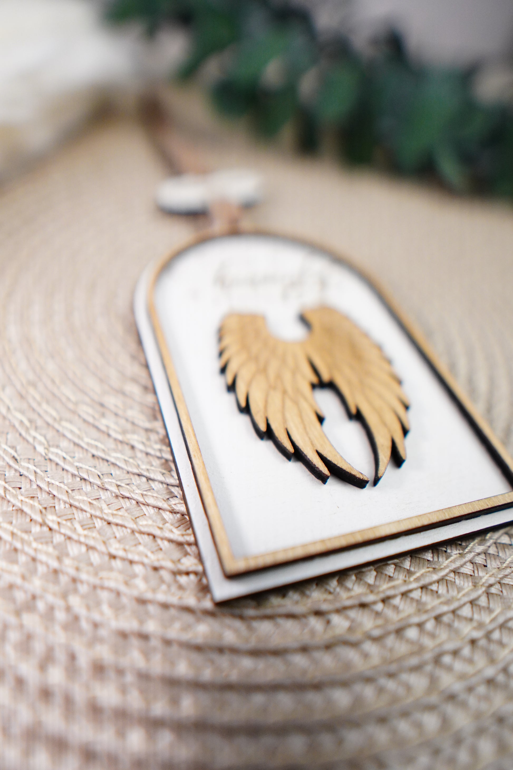 Personalized Memorial Ornament - Sleep In Heavenly Peace