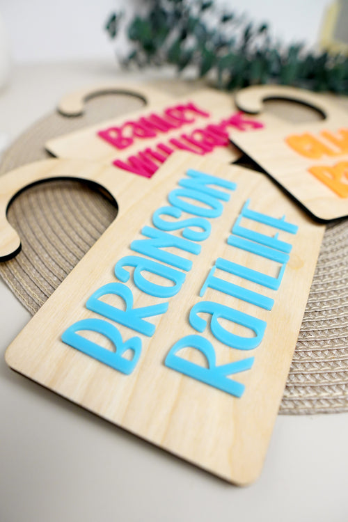 Carpool Name Sign