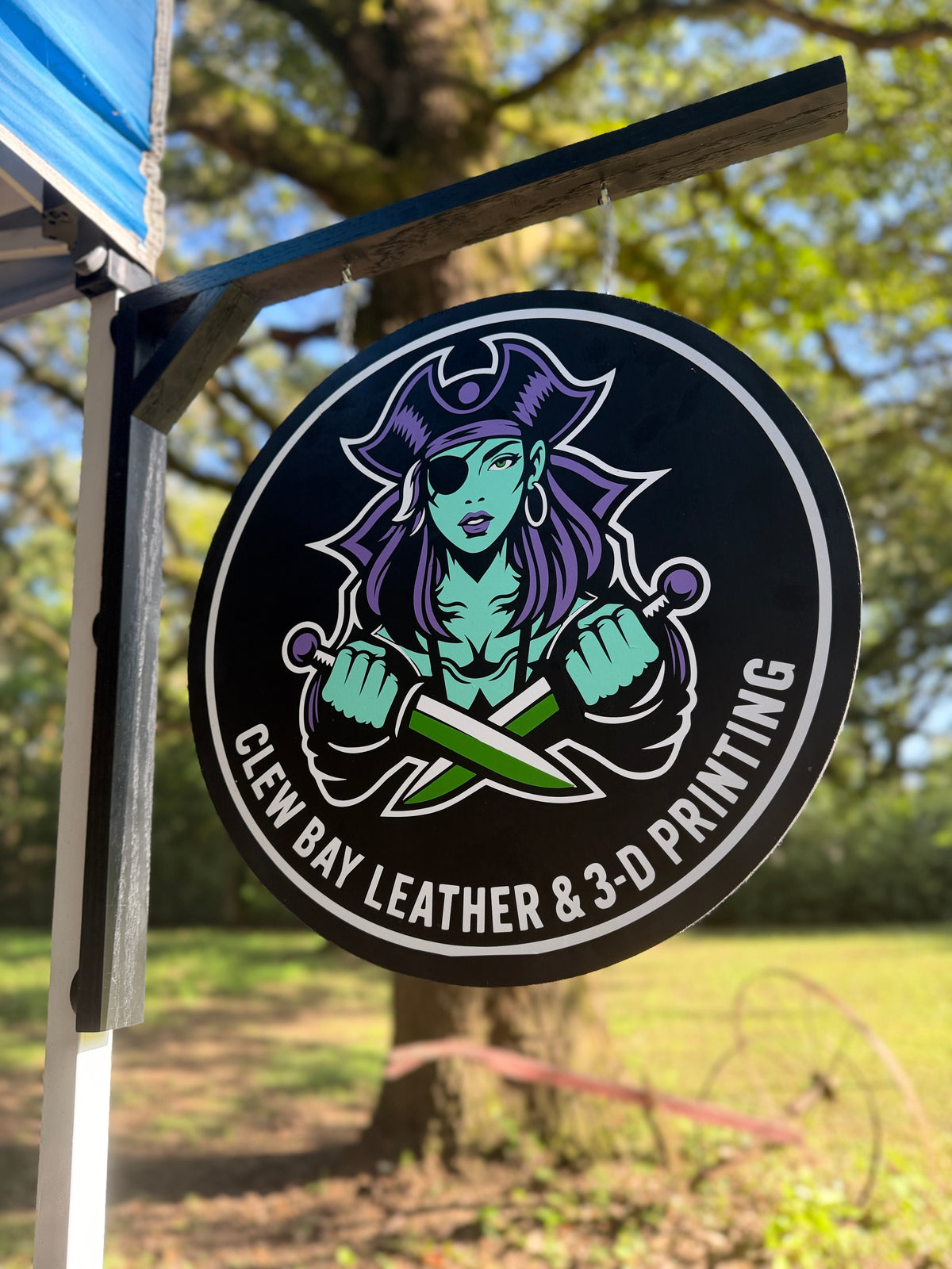 Custom Magnetic Market Tent Sign for Vendor Booths